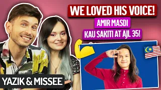 YAZIK & Voice Student react to KAU SAKITI - Amir Masdi | #AJL35