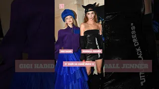 Gigi Hadid and Kendall Jenner, who is better? #gigihadid #kendalljenner #model #viral