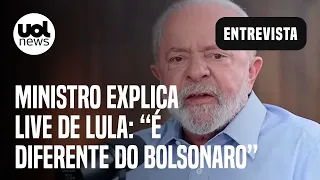 Lula estreia programa ao vivo 'Conversa com o Presidente'; Ministro: 'Bolsonaro tinha obsessão'