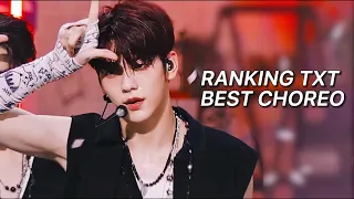 RANKING TXT BEST CHOREOGRAPHY