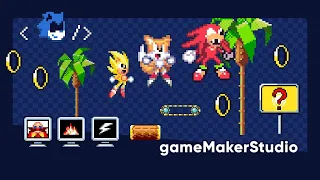 Open Sonic SMS v2.0 Engine - Master System (Game Maker Studio 1.3+)