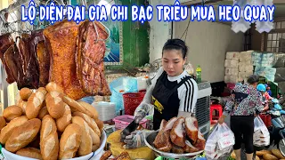 🟢Lộ diện Đại gia đi xe máy cùi bắp chi bạc triệu đến mua heo quay Kim Mai