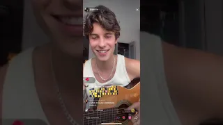 Shawn Mendes Live On TikTok 8/13/21