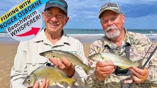 Learn Beach Fishing SECRETS From The Master! (I Go Surf Fishing With The Legendary Roger Osborne!)