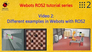 Different examples in Webots with ROS2 | Webots ROS2 tutorial series | [Tutorial 2]