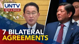 7 bilateral agreements, lalagdaan sa pagitan ng Pilipinas at Japan