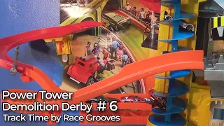 PTDD06 Featuring AcceleRacers Hollowback! Power Tower Demolition Derby Track Time by Race Grooves