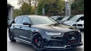 2017 67 Audi RS6 Performance with £11k extras - Dynamic Pack, Pan Roof, for sale at George Kingsley