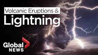 How volcanoes can cause lightning