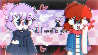 [BLOOD WARNING ⚠️] all I want is you now !! - roblox animation meme - lavender x acorn