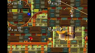 Sonic Advance  - Secret Base 2 Speedrun - All Characters