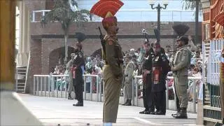 India Pakistan Border Ceremony