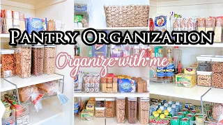 Pantry Organization Ideas | Organize and Declutter with me 2023