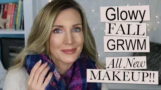 New Makeup Haul + Fall GRWM Glowy Tutorial!