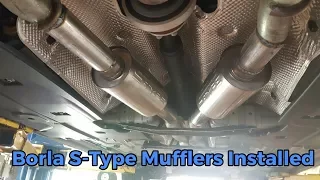 Dodge Charger RT 5.7 Borla S-Type mufflers Installed