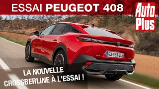 Peugeot 408 (2022) : la nouvelle crossberline à l'essai !