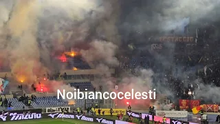 Disordini allo #StadioOlimpico prima del derby #LazioRoma di #CoppaItalia