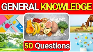 General Knowledge Quiz Trivia 46 📚💡| Can You Answer All 50 Questions Correctly? 2024