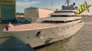 Best Luxury: "OPERA MAESTRO" Luxury and Beautiful Launch of OPERA! 146m Super Yacht by Lürssen!