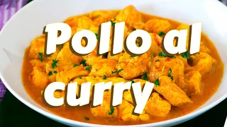 Receta de pollo al curry fácil - Easy chicken curry recipe