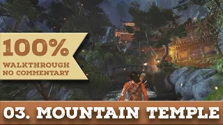 Tomb Raider 2013 Walkthrough [1440p] (100% Completion,Hard) part 3 MOUNTAIN TEMPLE