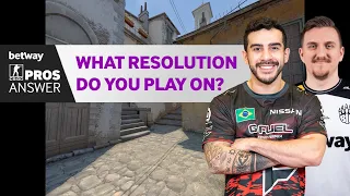 CS:GO Pros Answer: What Resolution Do You Play On?