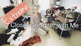 2023 EXTREME CLOSET DECLUTTER ORGANIZE AND CLEAN WITH ME! + Cozy Fall Recipe 🍂🥣🧡