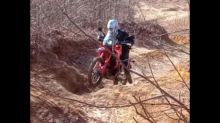 Riding the hardest side road off of Pinnacle Mnt Road near Brevard, NC