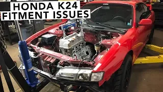 Is The K24 Going to Fit? - Honda K-Swap 240SX