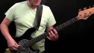 How To Play Bass Guitar To I Want You Back - Jackson 5 - Welton Felder - (Part 1)