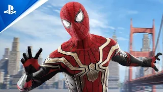 The New Nanotech Spider-Man Suit & Epic Combat Gameplay in Marvel's Spider-Man Remastered [PC MODS]