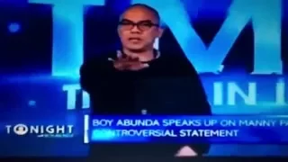 Boy Abunda's reaction about Manny Pacquiao's statement on LGBT (P2)