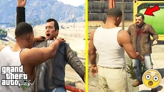 GTA 5 - MICHAEL SURVIVED HIS FALL in The Final Mission (secret)