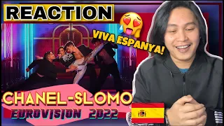 [FIRST TIME REACTION] Chanel - SloMo - Spain 🇪🇸 - National Final Performance - Eurovision 2022