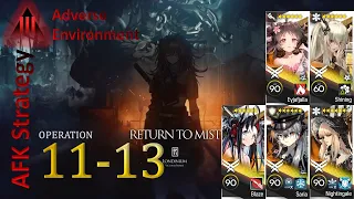 11-13 | Adverse Environment | 5 OP Trust Farm | AFK Strategy [Arknights]