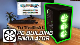 Building A Gaming PC Tutorial. (PC Building Simulator)