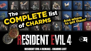 The COMPLETE list of CHARMS | Resident Evil 4 Remake