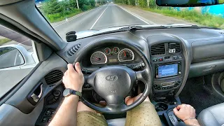 2012 Hyundai Santa Fe Classic 2.7 AT - POV TEST DRIVE