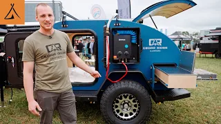 VEGA Teardrop Trailer  by Cedar Ridge Campers  Overland Expo east 2021