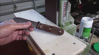 The Making of my Horace Kephart Knife!  Part 8.