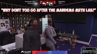 OTT Had This To Say About Going THE MANDEM'S METH LAB | NoPixel Mandem GTA RP