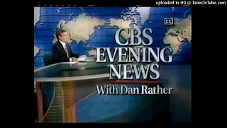 CBS Evening News with Dan Rather - Headliner & Opening (1991-06)