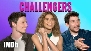 CHALLENGERS Interview - Zendaya + Cast Talks Relationships, Karaoke, & More! | IMDb