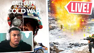 BLACK OPS COLD WAR LIVE REVEAL EVENT in WARZONE! 😱 (Modern Warfare Warzone)