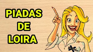 Piadas de loira #humor @canaldepiadas