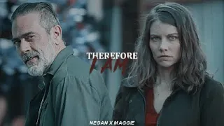 ✗ negan & maggie ► therefore I am