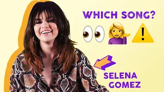 @selenagomez Guesses The Song From The Emoji | The Emoji Game