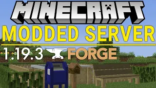 How To Make a Modded Minecraft Server in 1.19.3 (Forge Server)