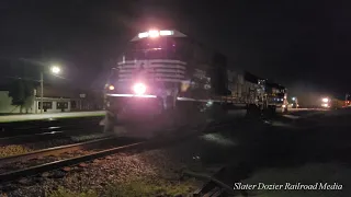 Train Race of NS G90 and NS 189 in Austell, GA: 7/30/22