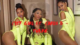 City Girls -Twerk ft  Cardi B[Spoken Lyrics + Instrumental]